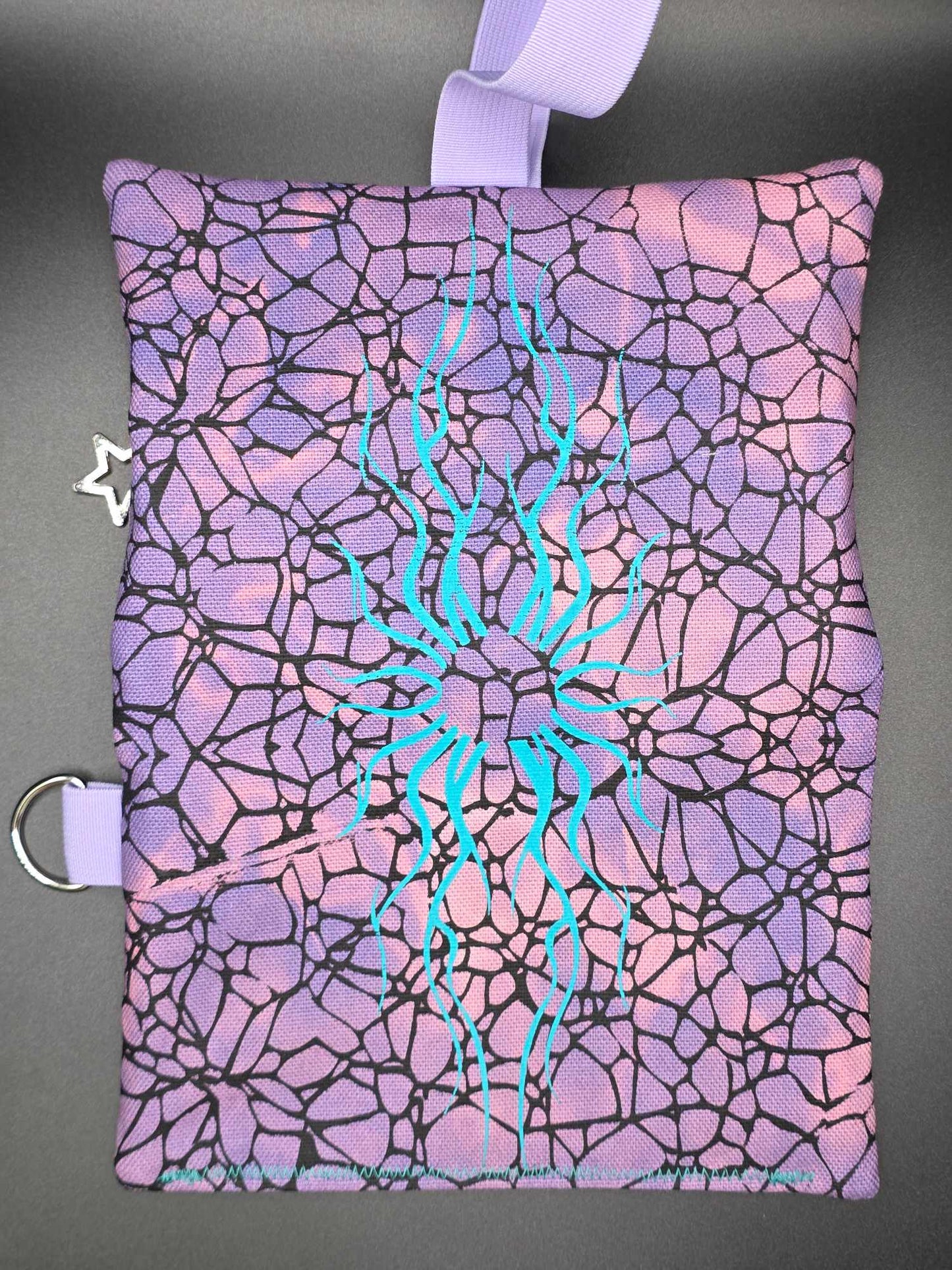 TT13.3 Tabacco pouch, tribals blue