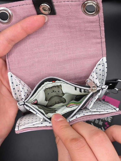 W20.8 wallet - upcycled