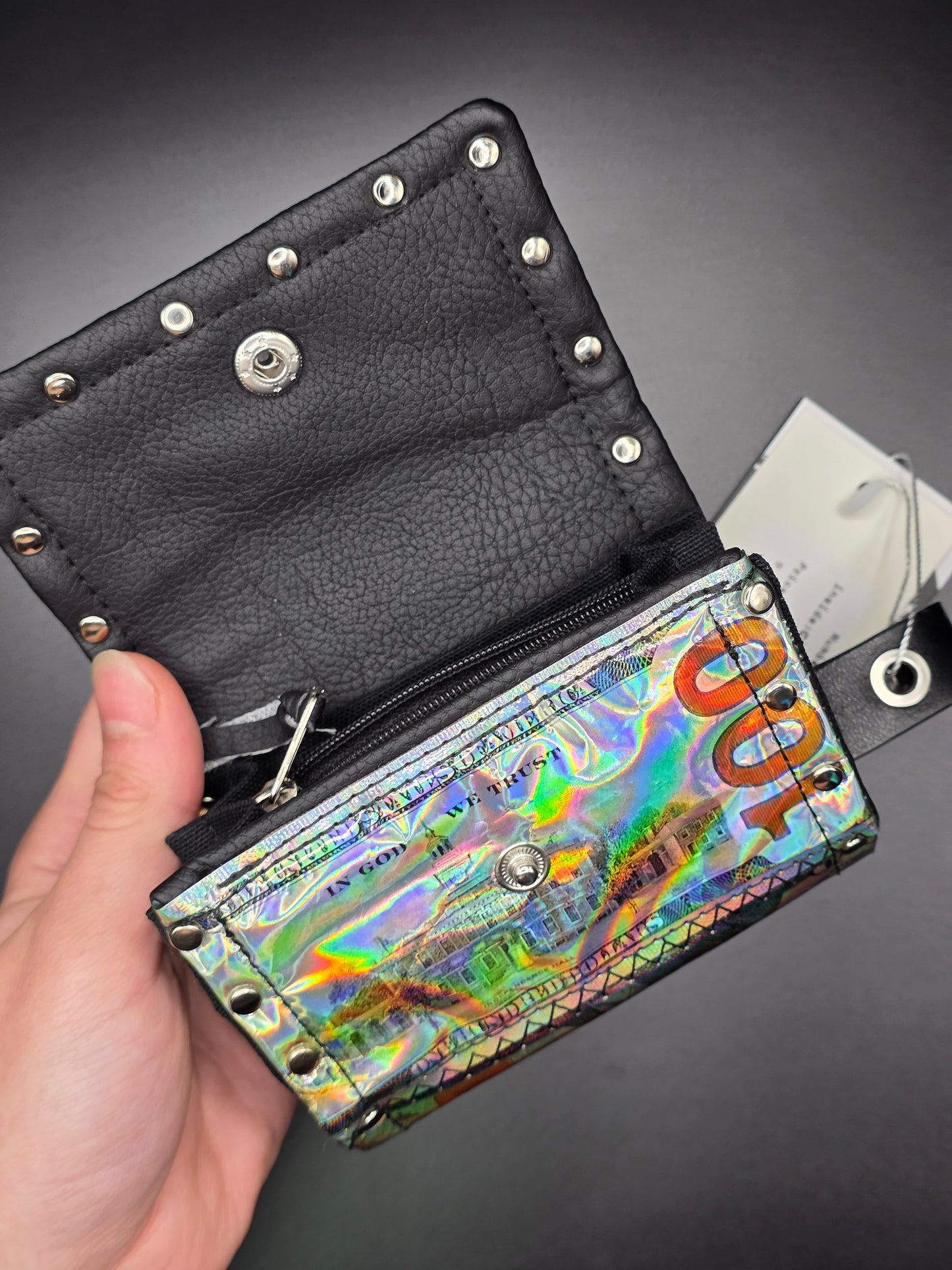 6.5 upcycling wallet - CATS (calibags)