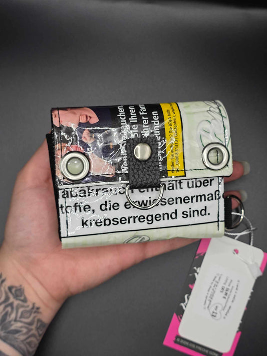 W17.13 wallet - upcycled, cats