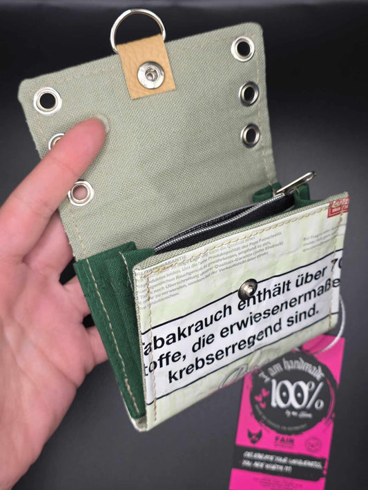 W16.10 wallet - upcycled, cats