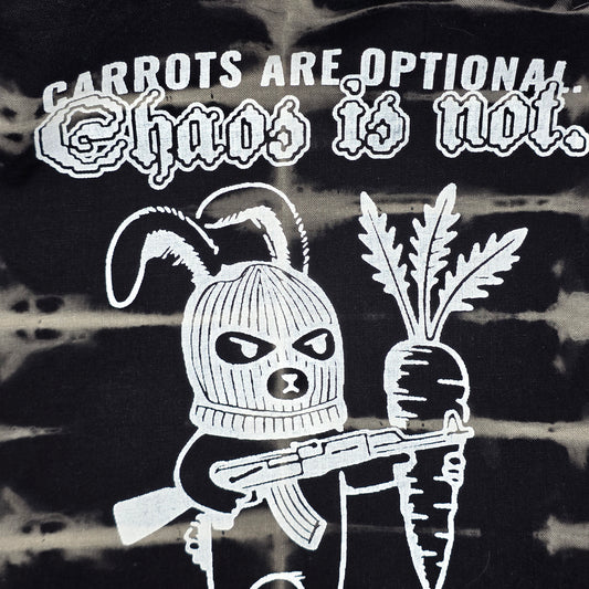 Shopping bag "CARROT CARTEL" - hand-printed - No. 4