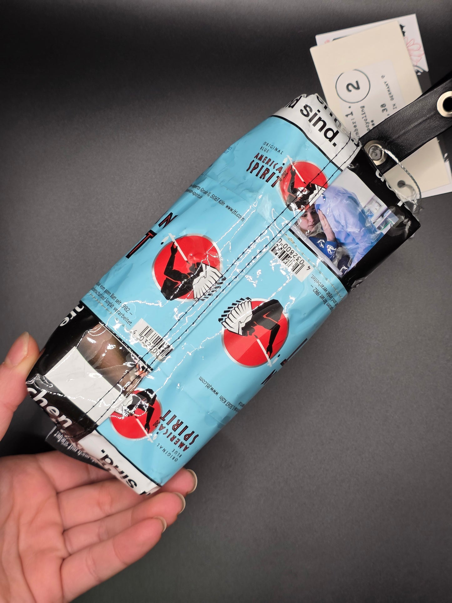 Upcycled Boxy Bag - Pencil Case