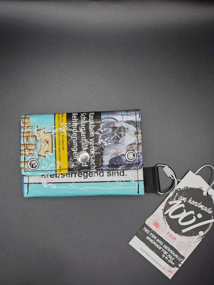 W12.3 wallet - upcycled, leo