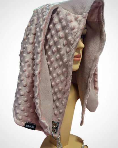 Bunny Hood, pink