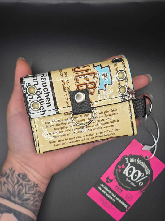 W16.7 wallet - upcycled, cats
