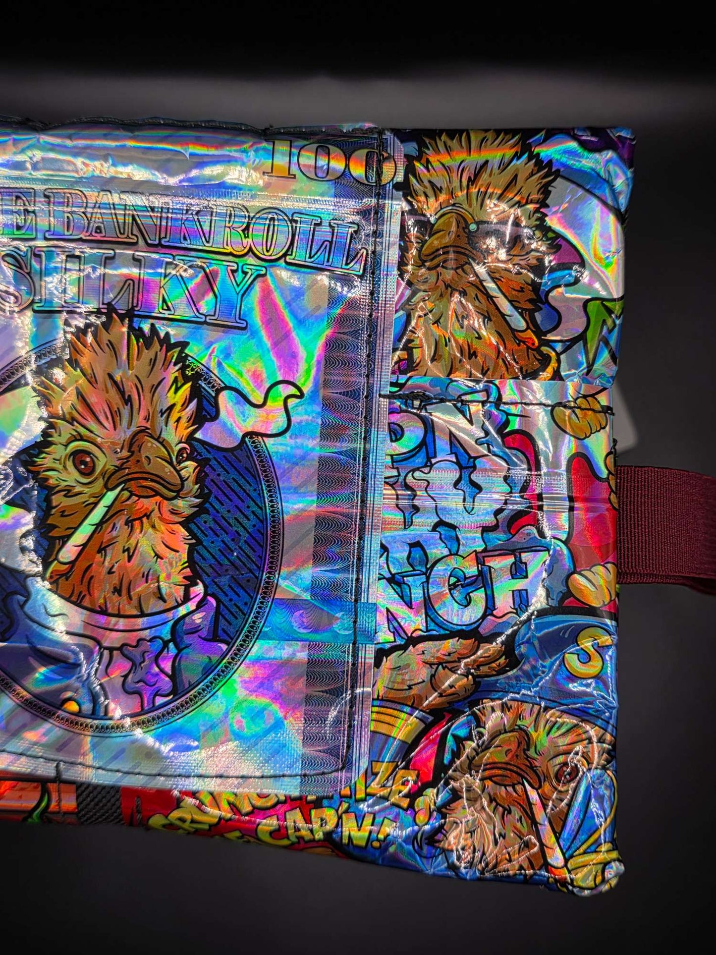 TB1.2 Trippy Zip Bag - upcycled