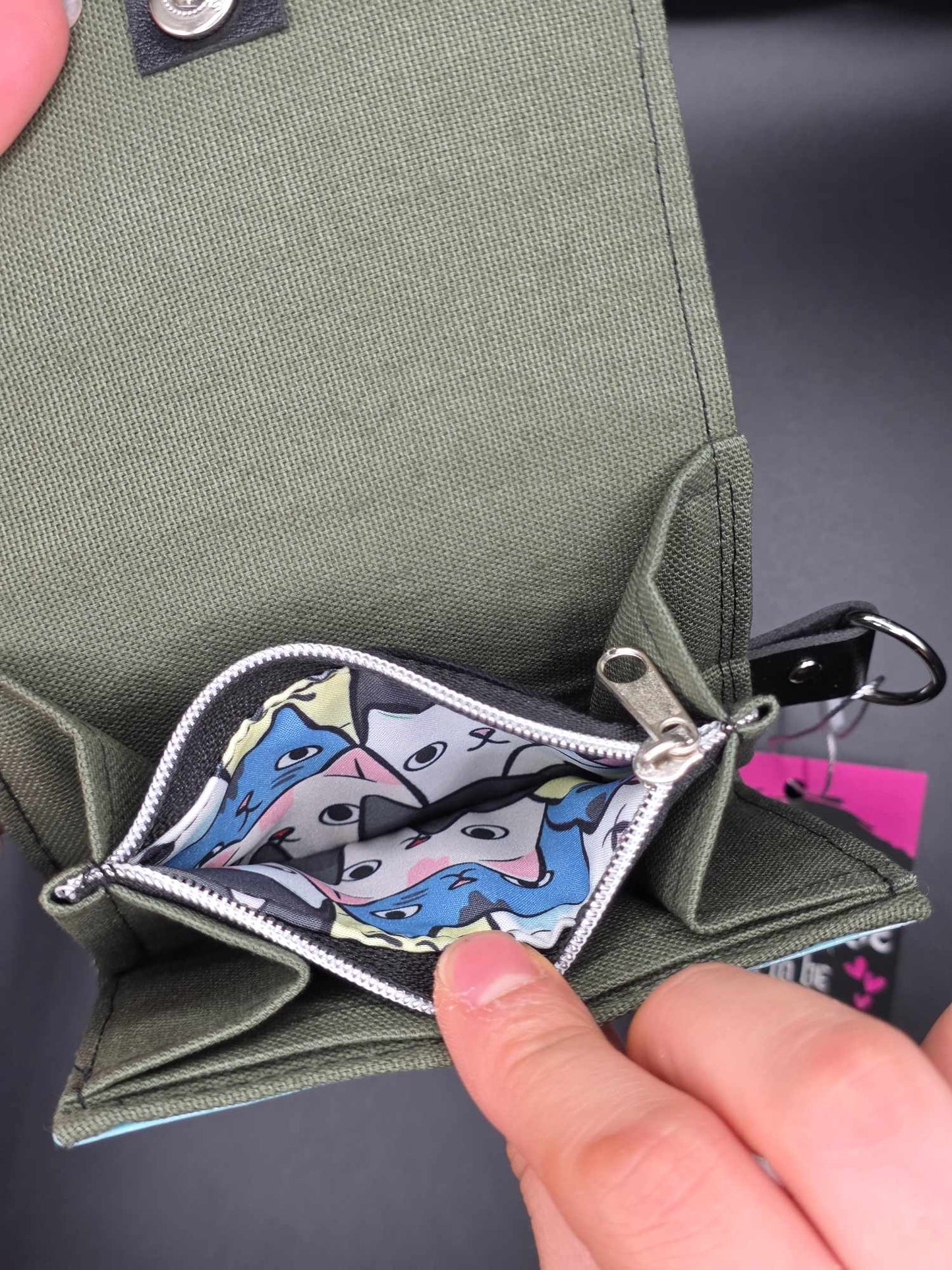 W20.12 wallet - upcycled