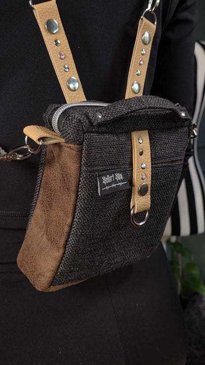 1.5 Mini Transformer, Backpack, Handbag, Beltpocket Combi