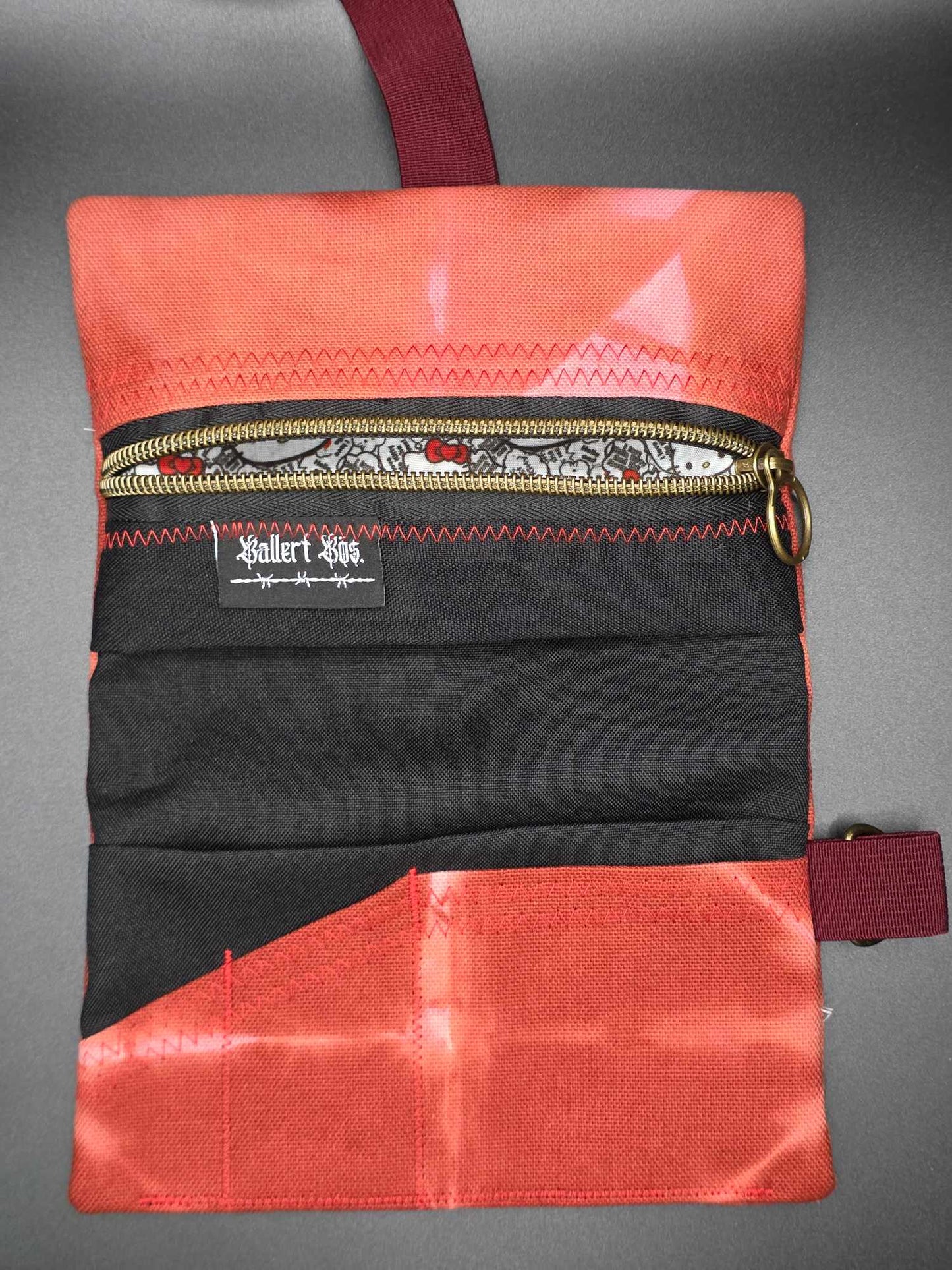 TT13.9 Tabacco pouch, Tarot cards - Rhinestones
