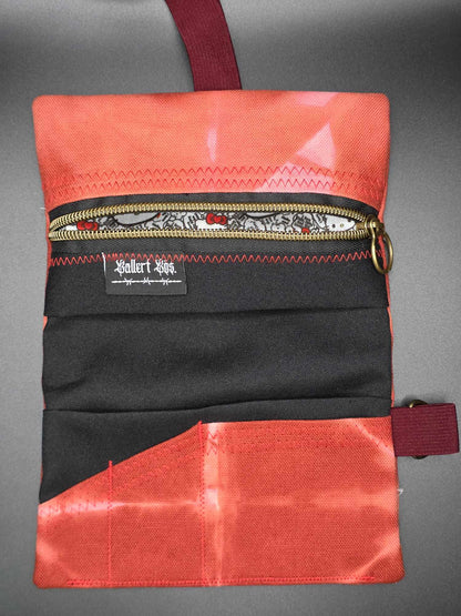 TT13.9 Tabacco pouch, Tarot cards - Rhinestones