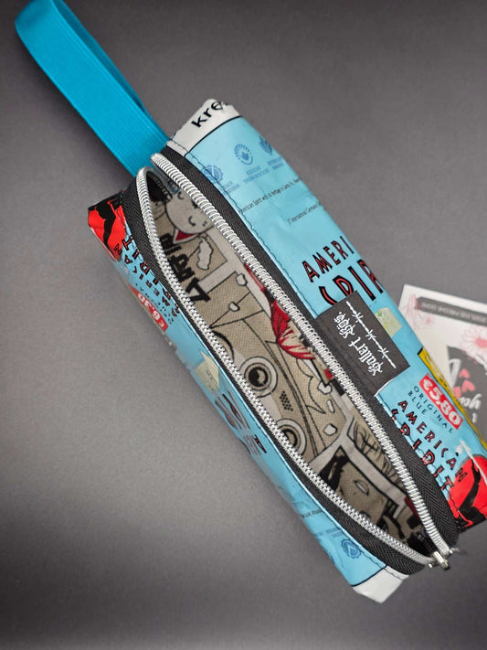 BB3.2 Boxy Bag Pencil Case - upcycled