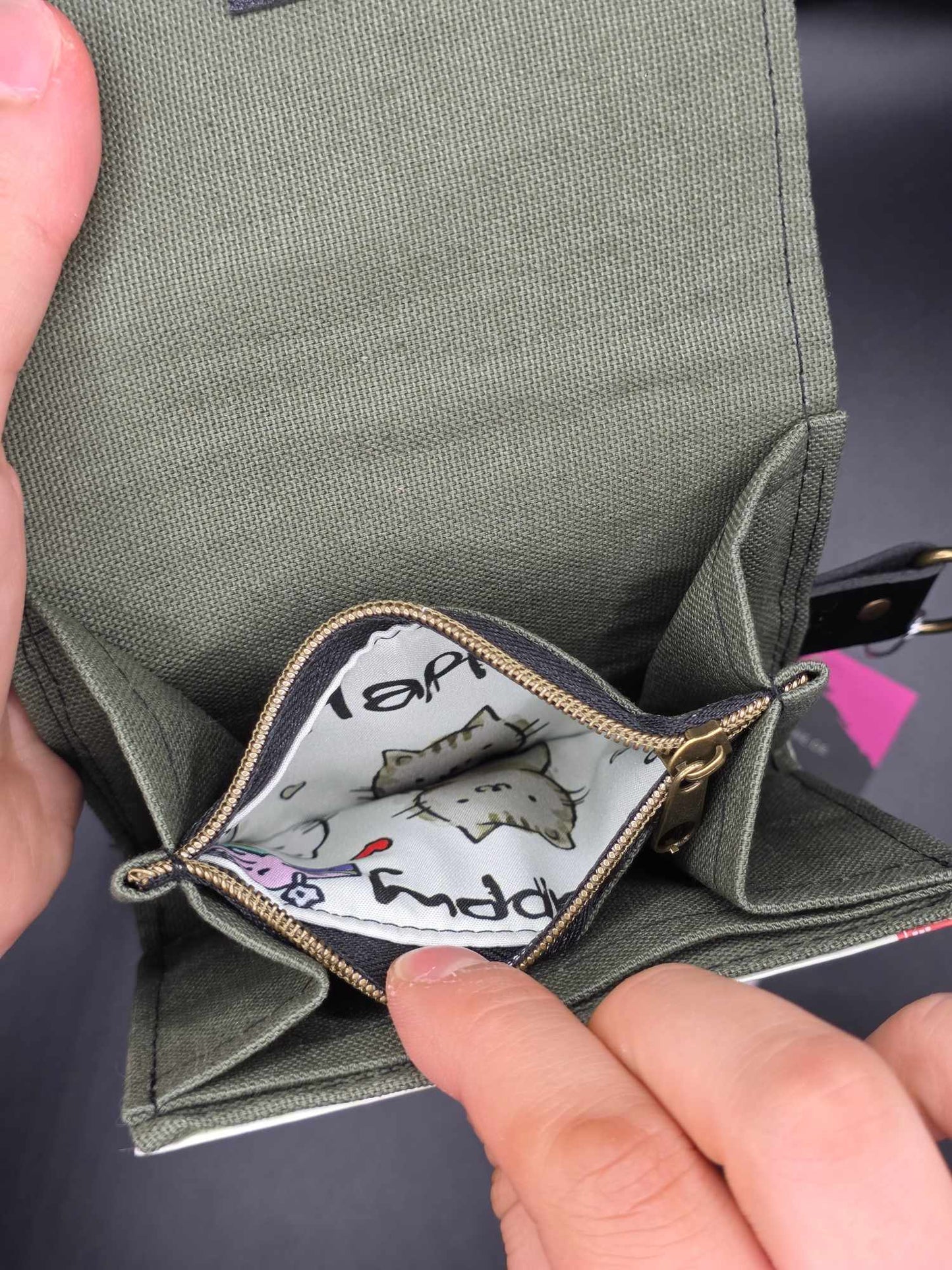 W20.14 wallet - upcycled