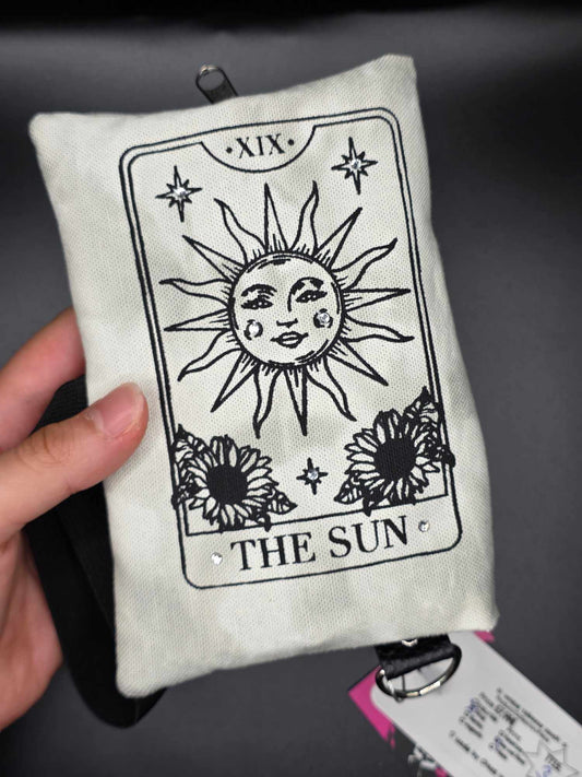 TT15.3 Tabaktasche, Tarot - Rhinestones