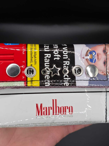 9.4 wallet, upcycled, b&amp;w cats