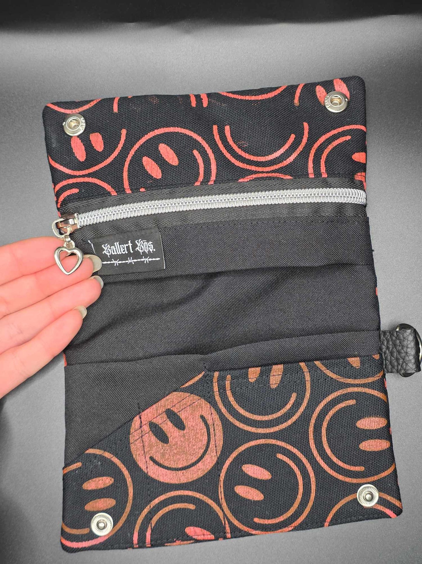 TT11.2 Tabacco pouch, neon Smileys