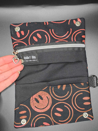 TT11.2 Tabacco pouch, neon Smileys