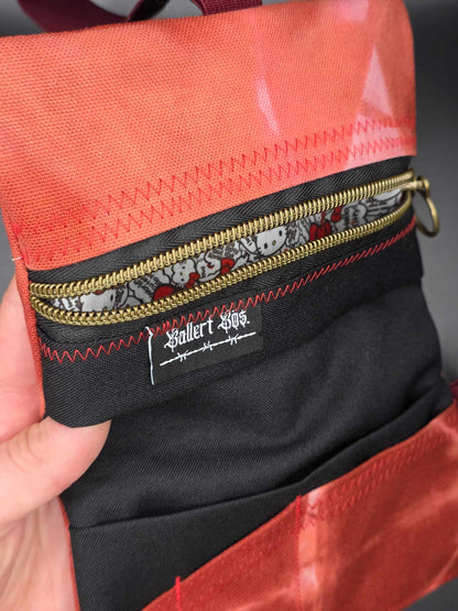 TT13.9 Tabacco pouch, Tarot cards - Rhinestones