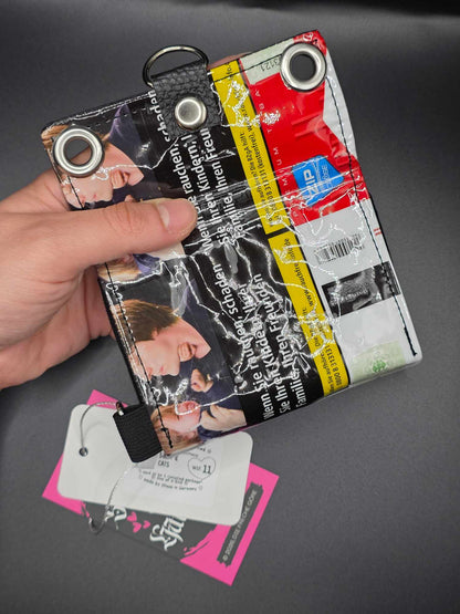 W17.11 wallet - upcycled, cats