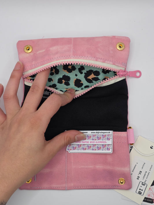3.10 Tabacco pouch, Sun&Moon Tarot, pink batik