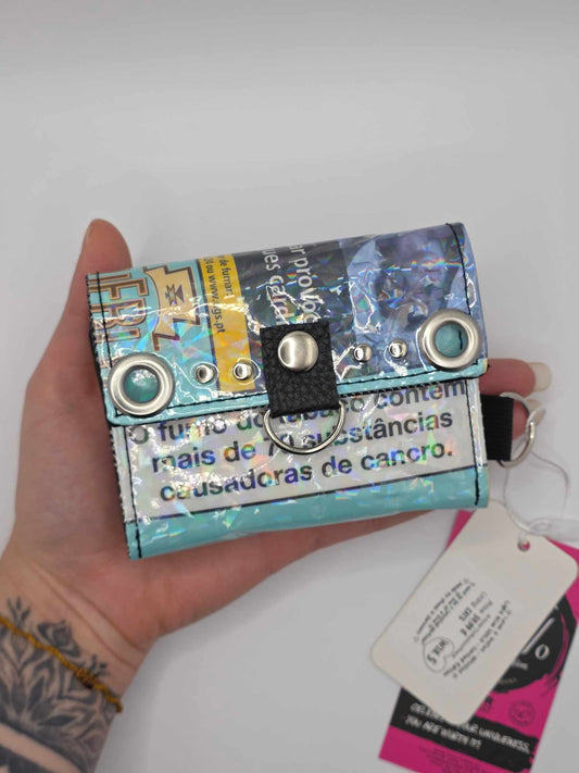 W18.5 wallet - upcycled ✨️holo glas✨️