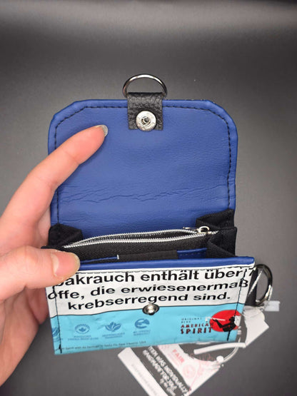 W12.5 wallet - upcycled, Hallo Katze