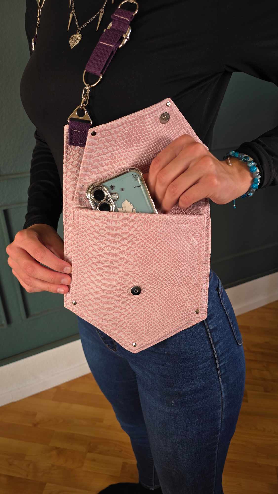 HB1.5 Holster Bag, snake skin