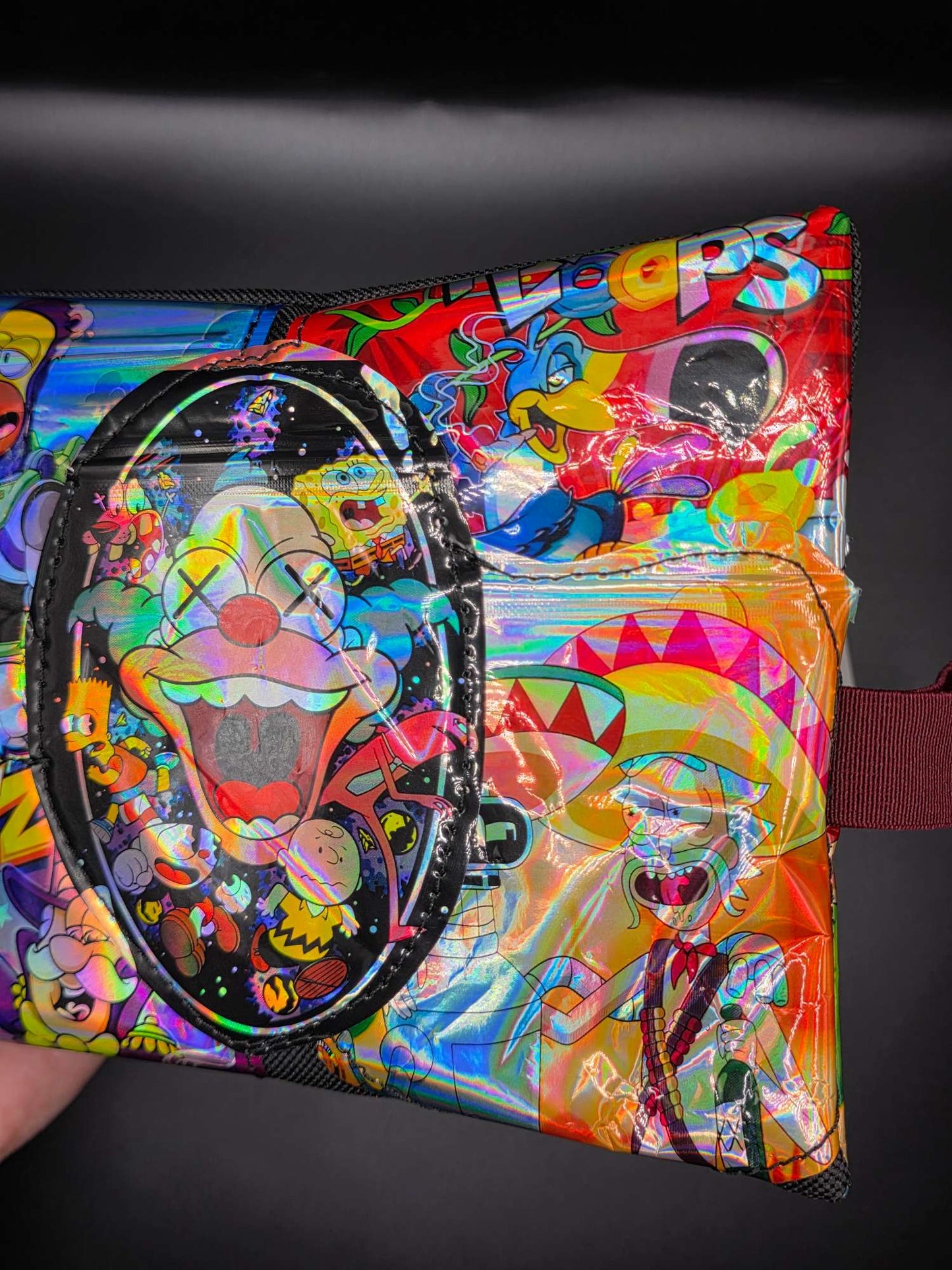 TB1.3 Trippy Zip Bag - upcycled