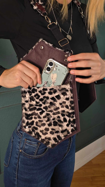 HB1.4 Holster Bag, aubergine leo