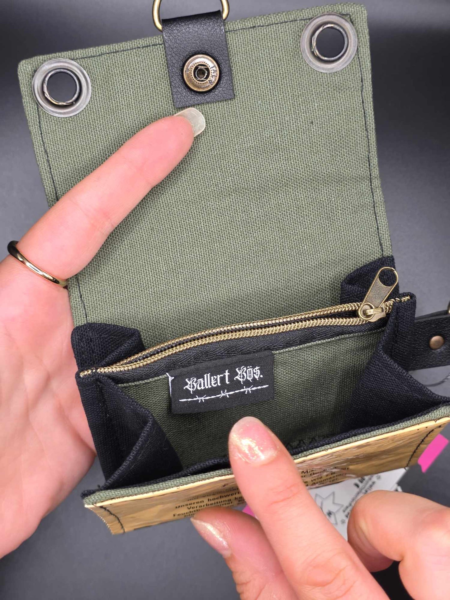 W21.11 wallet - upcycled