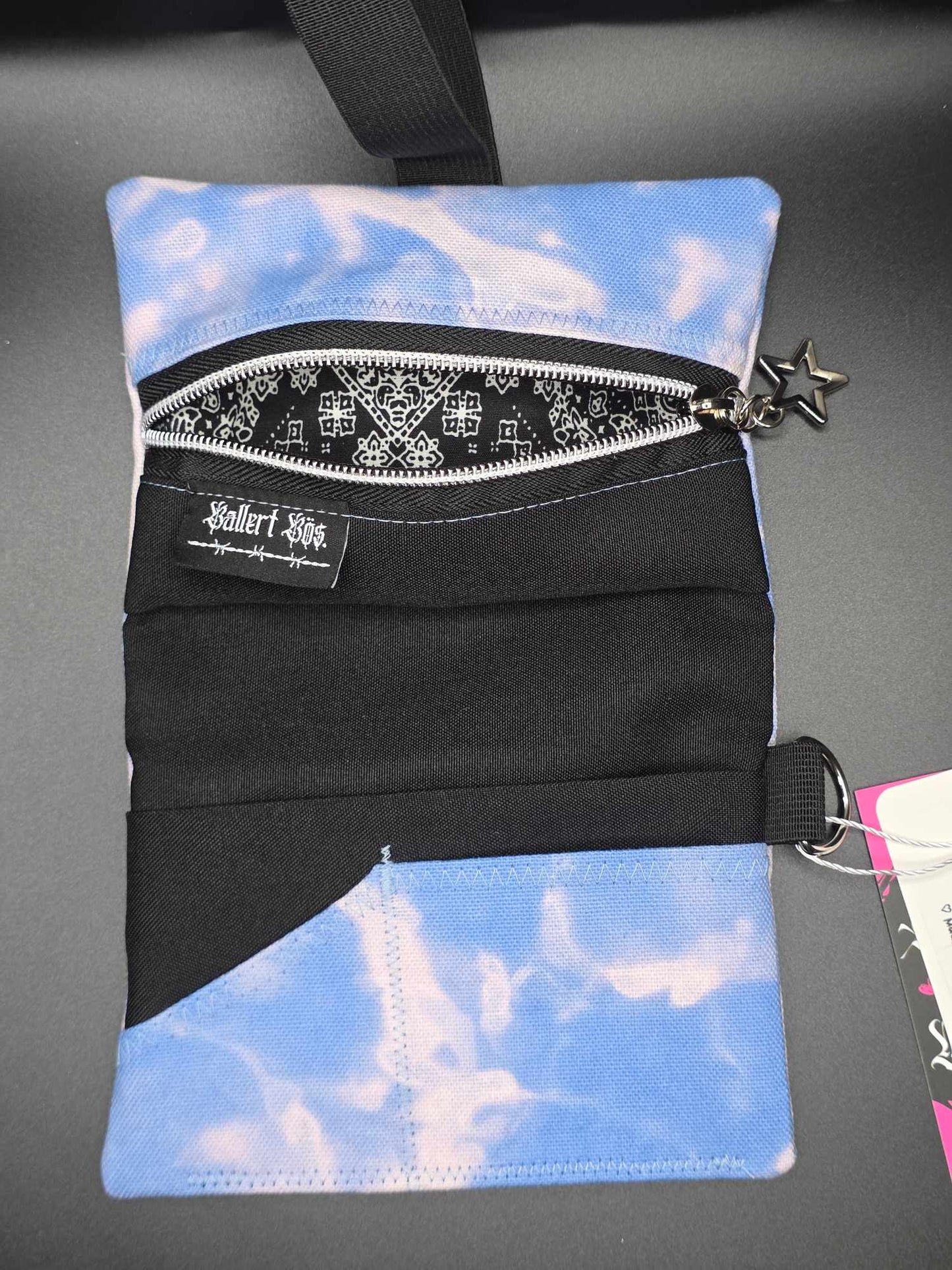 TT15.1 Tabaktasche, Tarot - Rhinestones