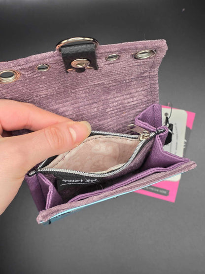W14.9 wallet - upcycled, mandala