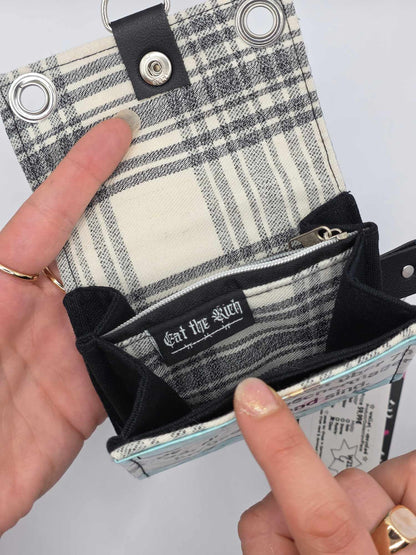 W21.4 wallet - upcycled ✨️broken glass✨️