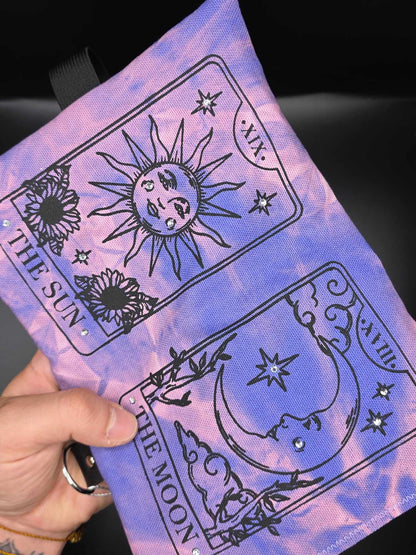 TT14.7 Tabaktasche, Tarot - Rhinestones