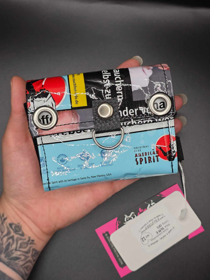 W17.12 wallet - upcycled, cats