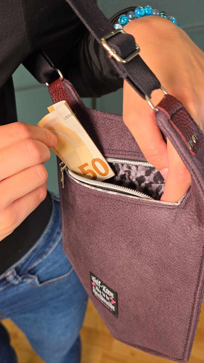 HB1.4 Holster Bag, aubergine leo