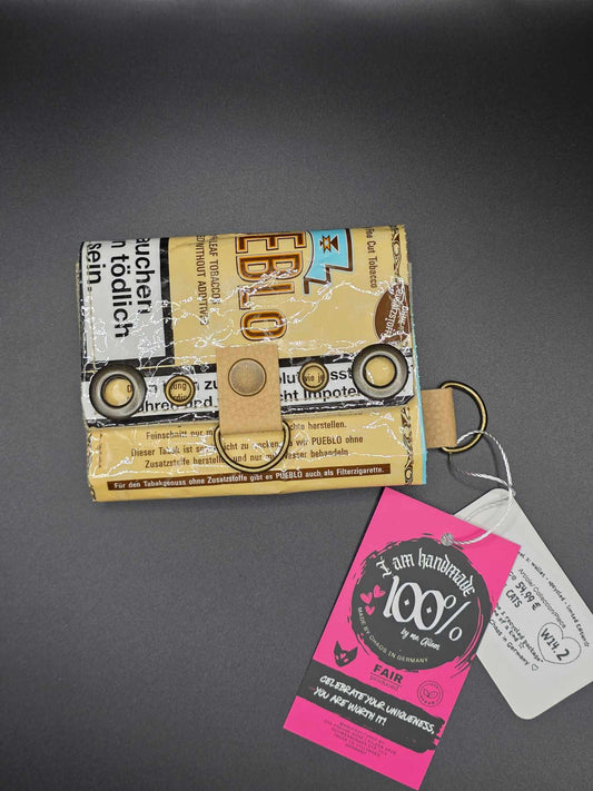 W14.2 wallet - upcycled, cats