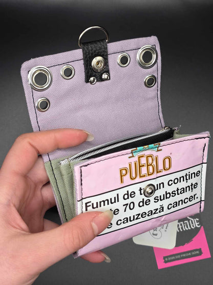 W15.3 wallet - upcycled, cats