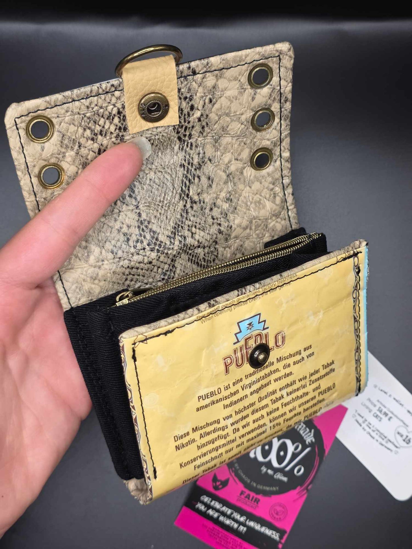 W18.16 wallet - upcycled