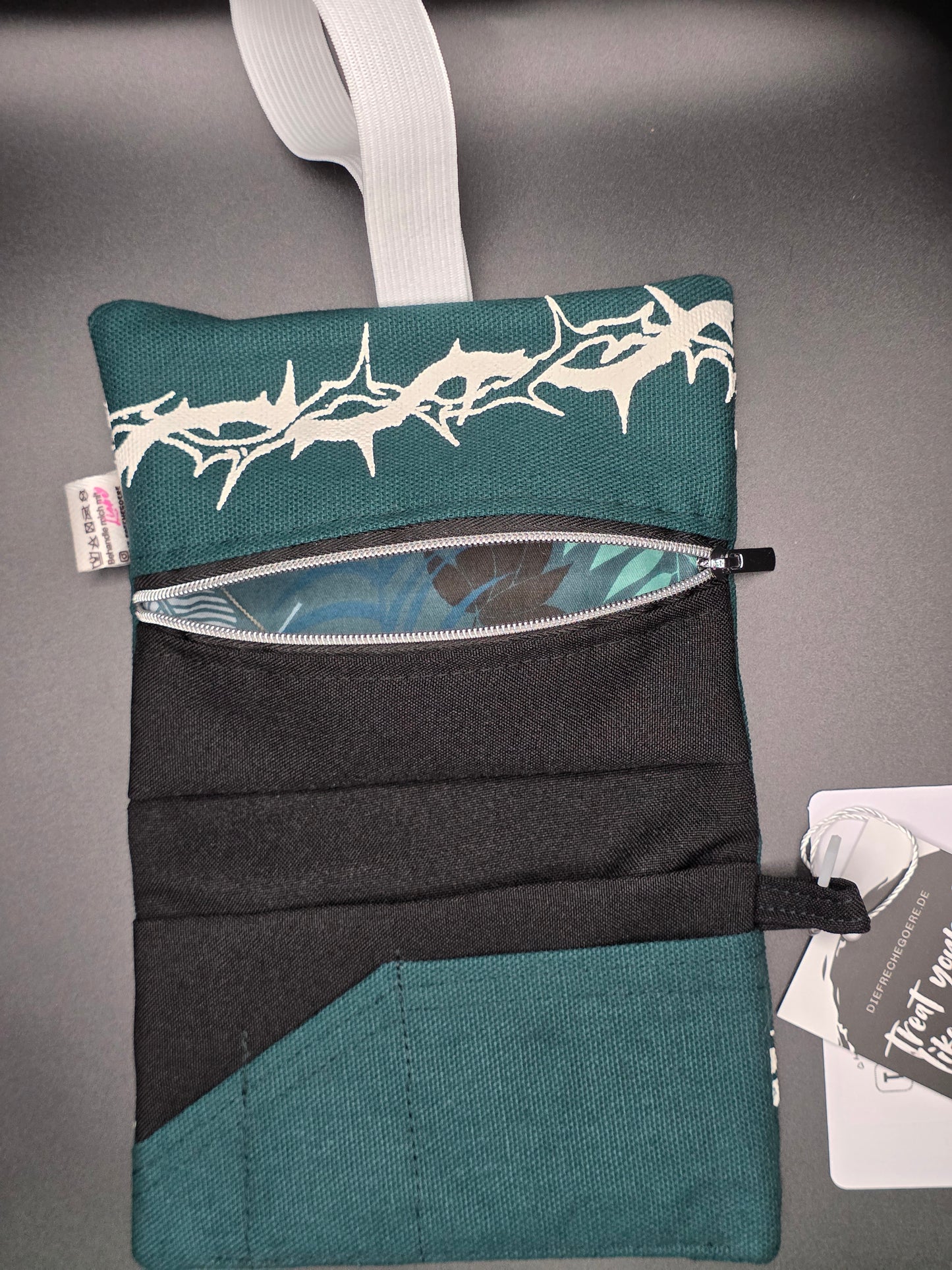 8.1 Tabacco pouch, 3D print, petrol