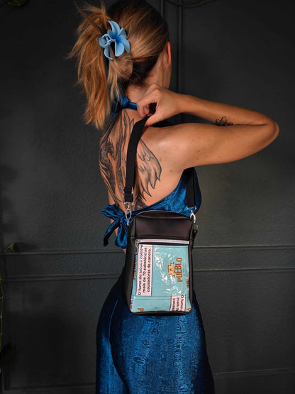 Tabak "Pusherbag", Version 1 - blau