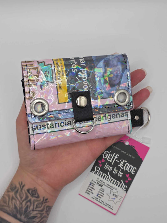 W20.1 wallet - upcycled ✨️broken glass✨️