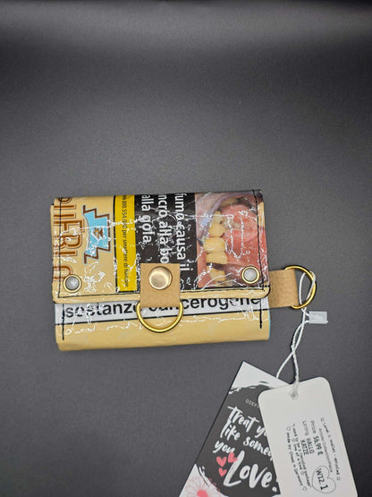 W12.1 wallet - upcycled, Hallo Katze