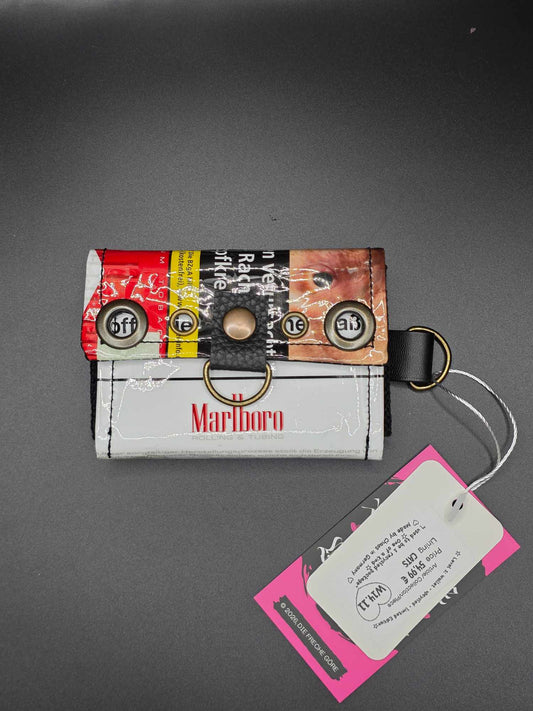 W14.11 wallet - upcycled, cats