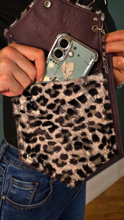 HB1.4 Holster Bag, aubergine leo