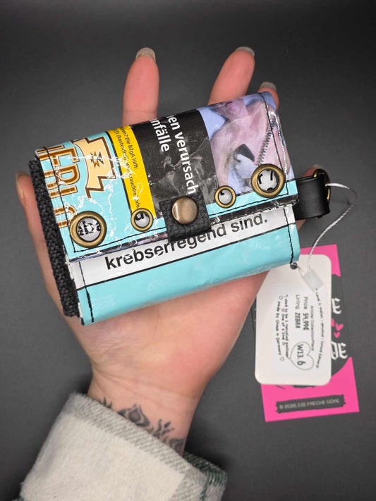 W13.6 wallet - upcycled, zebra