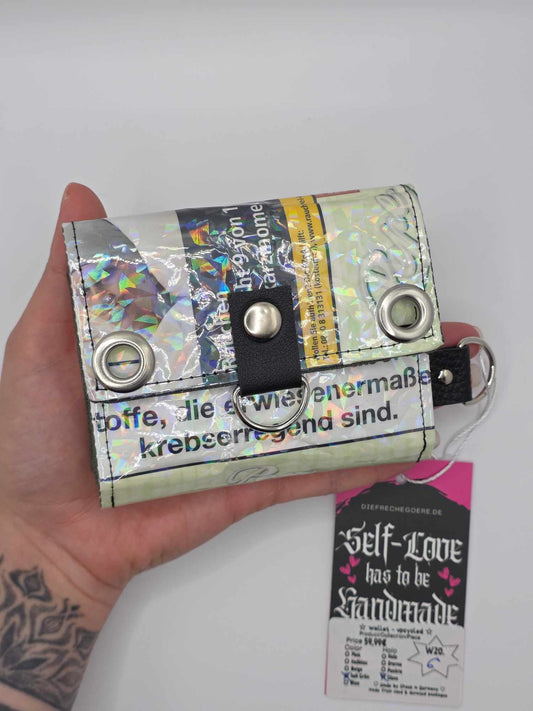 W20.6 wallet - upcycled ✨️broken glass✨️