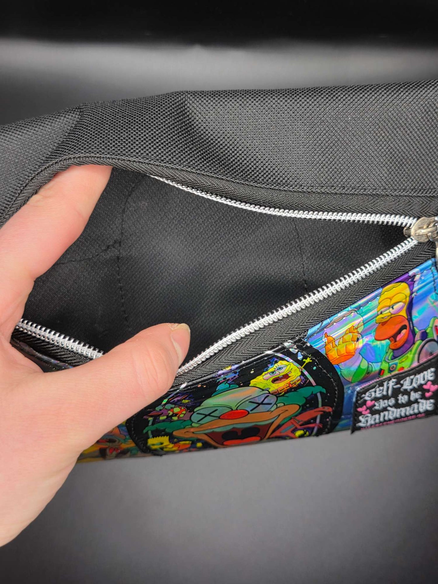 TB1.3 Trippy Zip Bag - upcycled