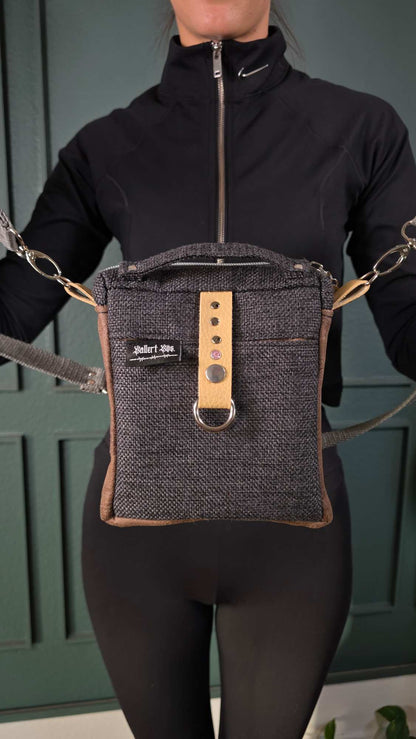 1.5 Mini Transformer, Backpack, Handbag, Beltpocket Combi