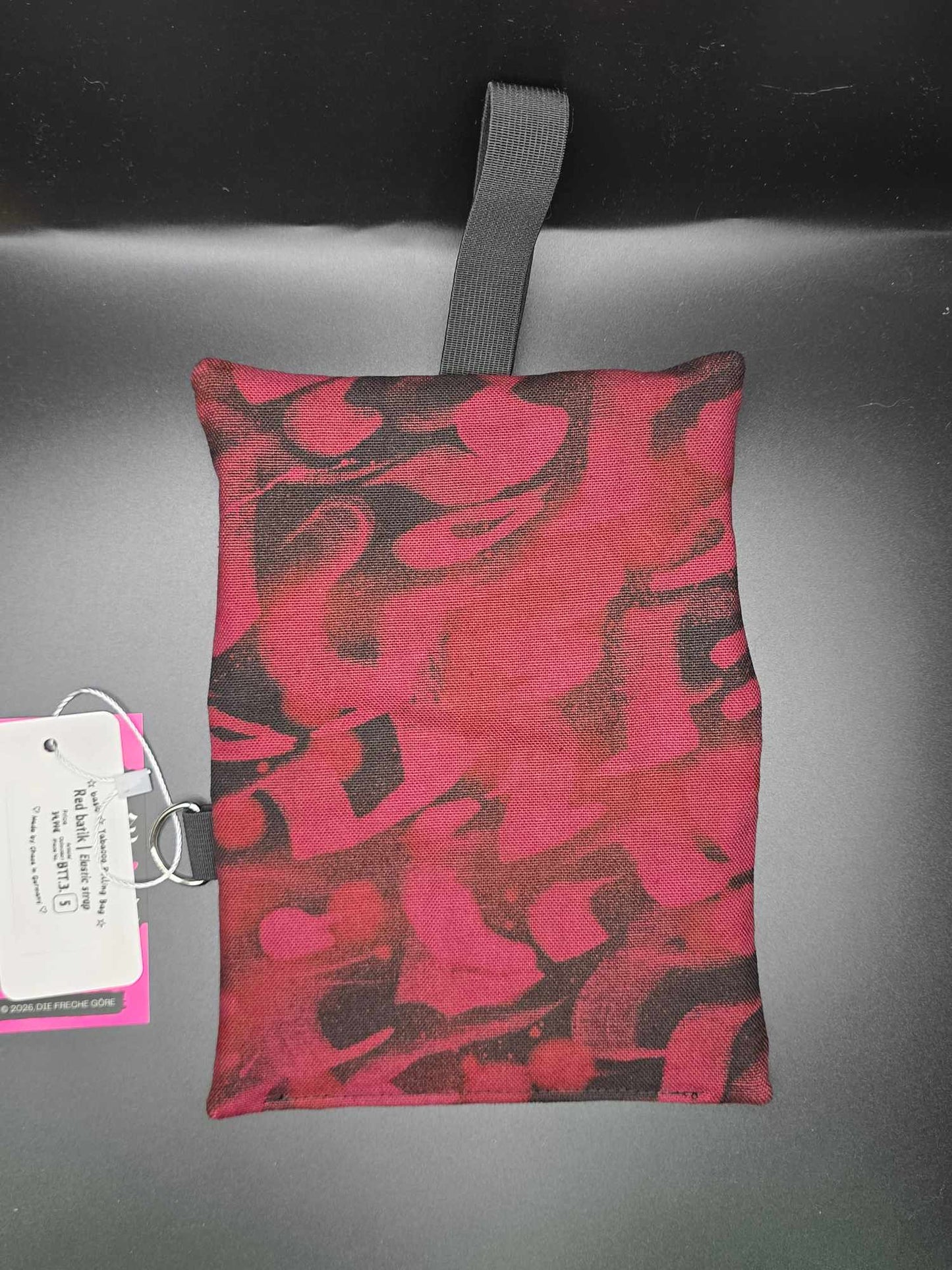 BTT3.5 Basic Tabaktasche - red tie dye